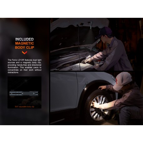 Nueva Linterna Fenix LD12R - 600 lúmenes