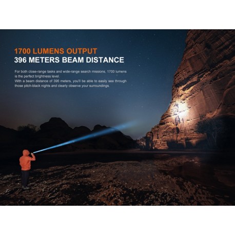 Linterna Táctica Fénix PD36R V2.0 - 1700 lúmenes