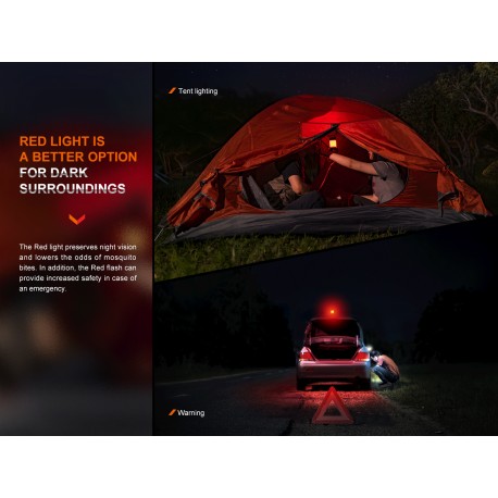 Linterna Fenix CL26R Pro (Verde Oliva) - 650 lúmenes