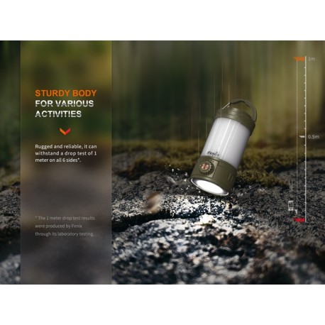 Linterna Fenix CL26R Pro (Verde Oliva) - 650 lúmenes