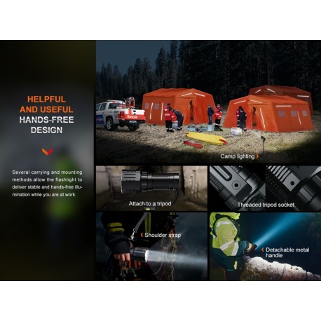 Linterna Fénix LR60R Super Brillante 21.000 lúmenes y 1.085 metros