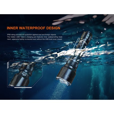 Linterna táctica Fénix TK22R - 3200 lúmenes