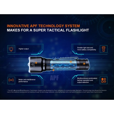 Linterna táctica Fénix TK22R - 3200 lúmenes