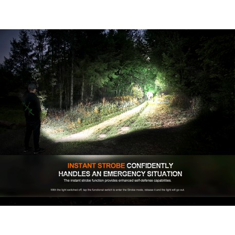 Linterna de Caza Fenix HT18R - 2800 lúmenes para largo alcance