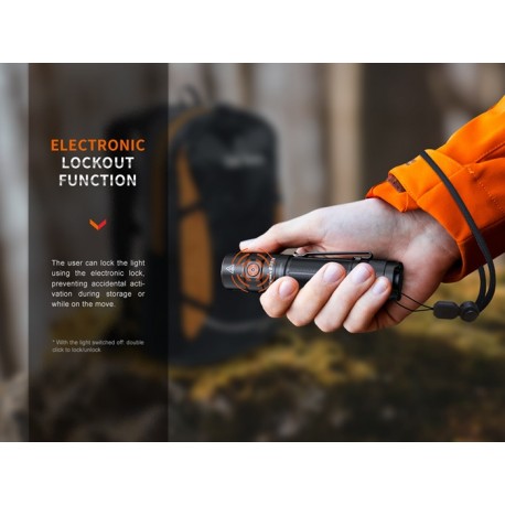 Fénix E35R - 3100 Lúmenes (Incluye batería 21700 DE 5000 mAh) linterna recargable por micro USB-Tipo C)