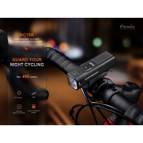 Linterna para Bici Fenix BC15R - 400 lúmenes