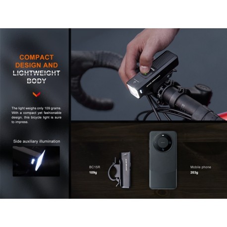 Linterna para Bici Fenix BC15R - 400 lúmenes