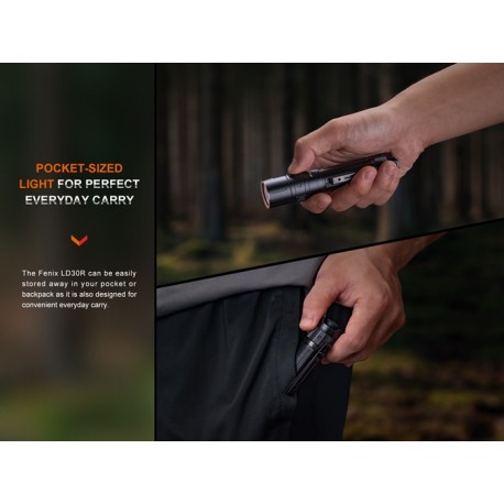 Linterna Fenix LD30R - 1700 lúmenes de alto rendimiento