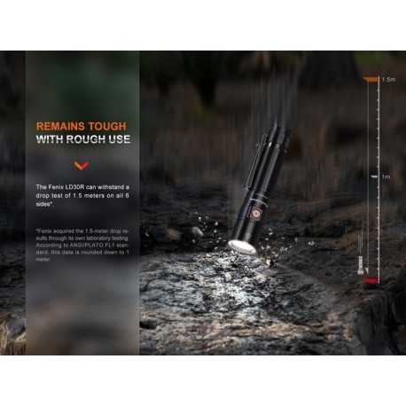 Linterna Fenix LD30R - 1700 lúmenes de alto rendimiento