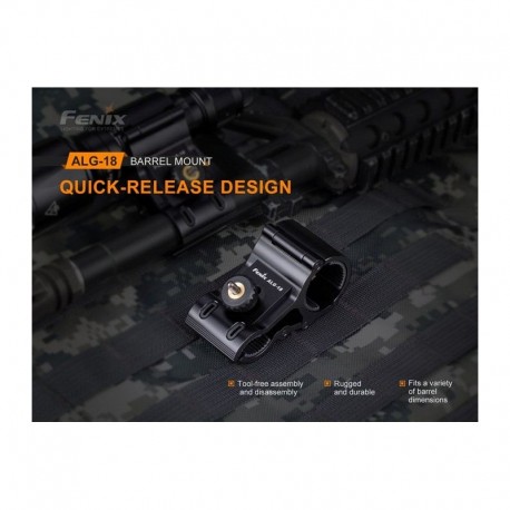 Pack para Caza incluye la Linterna HT18, pulsador remoto y soportes montaje  arma