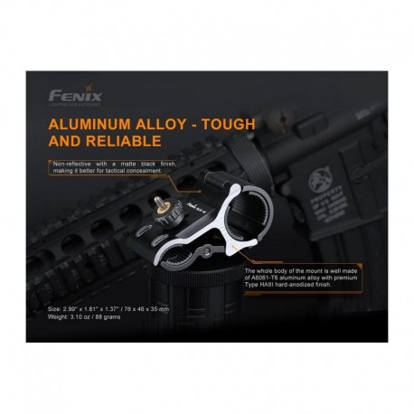 Pack para Caza incluye la Linterna HT18, pulsador remoto y soportes montaje  arma