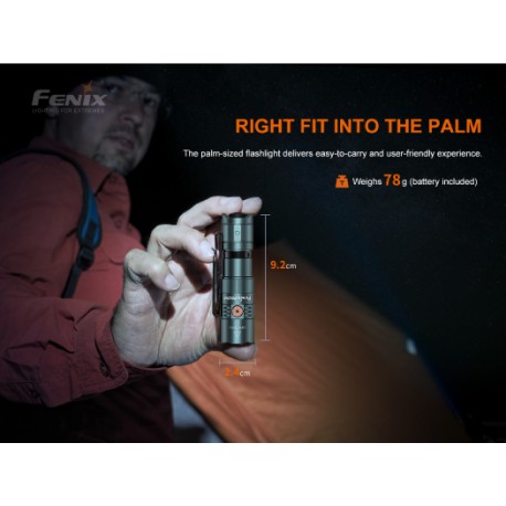 Linterna Fenix PD25R (Color verde) - 800 lúmenes (Recargable)