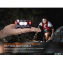 Frontal Fénix HM65R-T V2.0 - 1600 Lúmenes (Incluye batería de 3400 mAh)