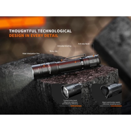 Fénix PD32R - 1400 lúmenes, compacta y recargable