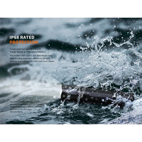 Fénix PD32R - 1400 lúmenes, compacta y recargable