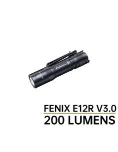 Linterna Fenix E12 V3.0 - 200 Lúmenes (1 Pila AA incluida)