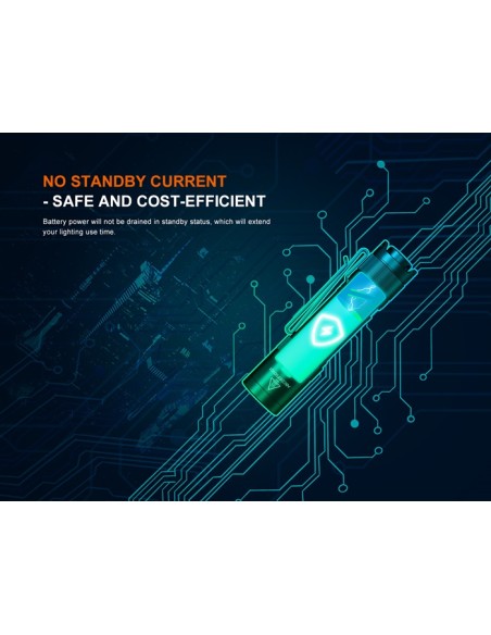 Linterna Fenix E12 V3.0 - 200 Lúmenes (1 Pila AA incluida)