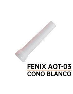AOT-03 - Cono Tráfico color blanco Fenix