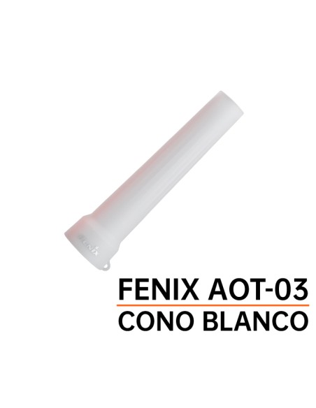 AOT-03 - Cono Tráfico color blanco Fenix