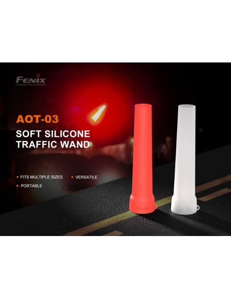 AOT-03 - Cono Tráfico color blanco Fenix