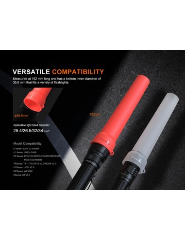 AOT-03 - Cono Tráfico color rojo Fenix