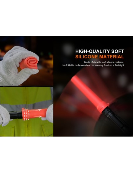 AOT-03 - Cono Tráfico color rojo Fenix