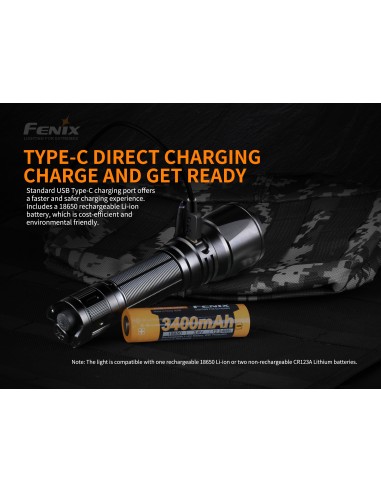 PACKTK26R: Linterna TK26R + Cono tráfico blanco AOT-02 + Funda de cordura