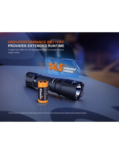 Linterna táctica Fénix TK05R - 1000 lúmenes