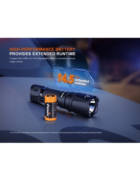 Linterna táctica Fénix TK05R - 1000 lúmenes