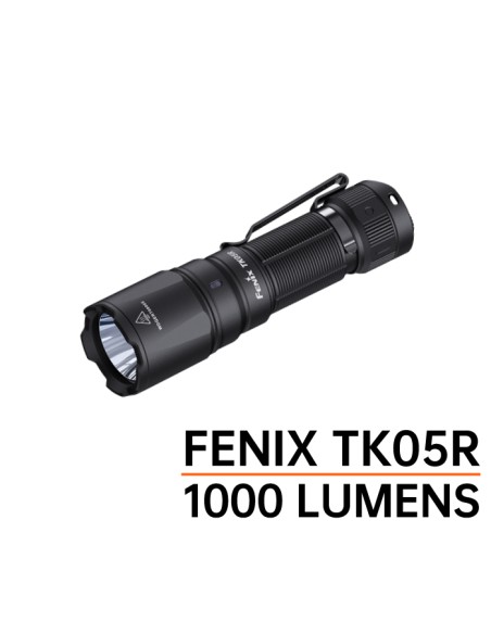 Linterna táctica Fénix TK05R - 1000 lúmenes