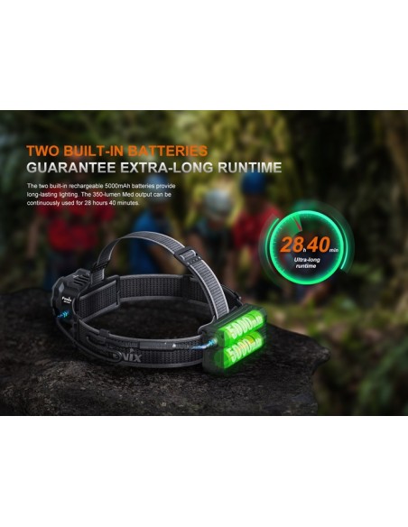 Linterna Frontal Fenix ​​HP35R - 4000 lumens