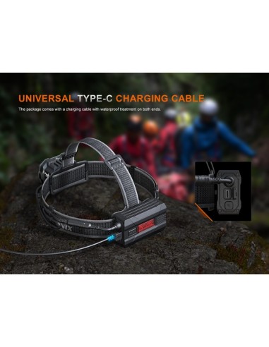 Linterna Frontal Fenix ​​HP35R - 4000 lumens