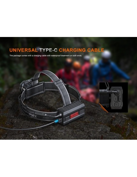 Linterna Frontal Fenix ​​HP35R - 4000 lumens