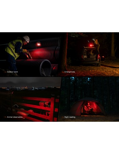 Fenix CL27R: Linterna exterior multifuncional - 1600 lúmenes (verde)