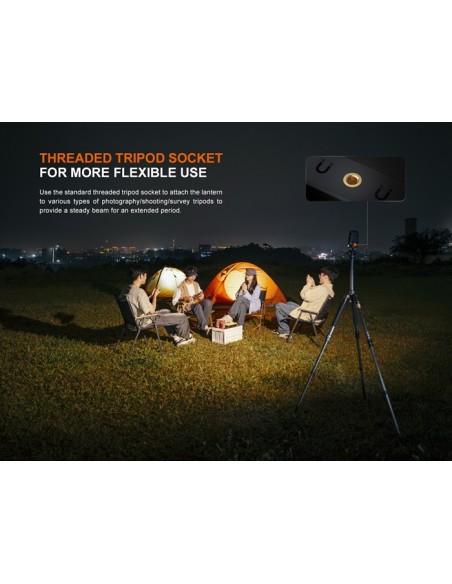 Fenix CL27R: Linterna exterior multifuncional - 1600 lúmenes (verde)