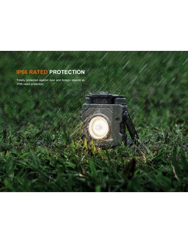 Fenix CL27R: Linterna exterior multifuncional - 1600 lúmenes (verde)