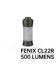 Fenix CL22R (Color verde): Linterna exterior portátil multicolor - 500 lúmenes (verde)