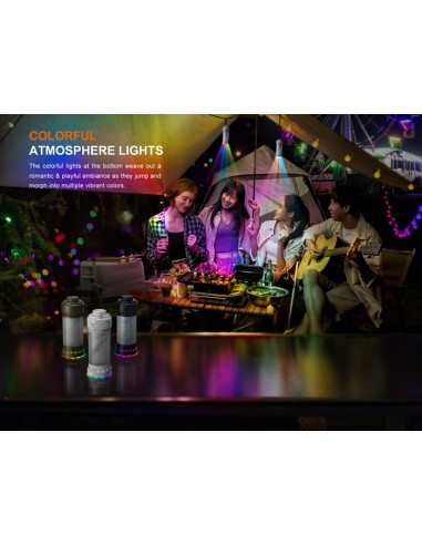 Fenix CL22R (Color verde): Linterna exterior portátil multicolor - 500 lúmenes (verde)