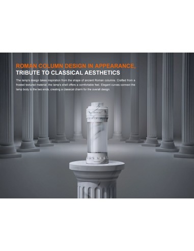 Fenix CL22R (Color verde): Linterna exterior portátil multicolor - 500 lúmenes (verde)