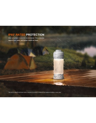 Fenix CL22R (Color verde): Linterna exterior portátil multicolor - 500 lúmenes (verde)