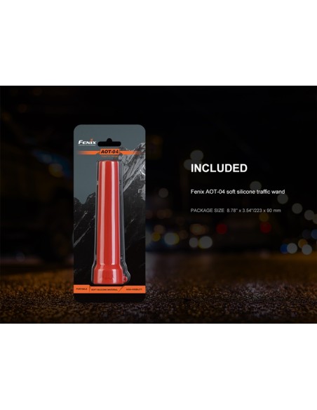 Fenix AOT-04 - Cono Tráfico color rojo