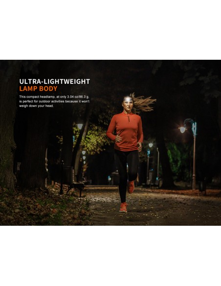 Frontal Fénix HM23 V2.0 - 300 lúmenes (1xAA incluida)