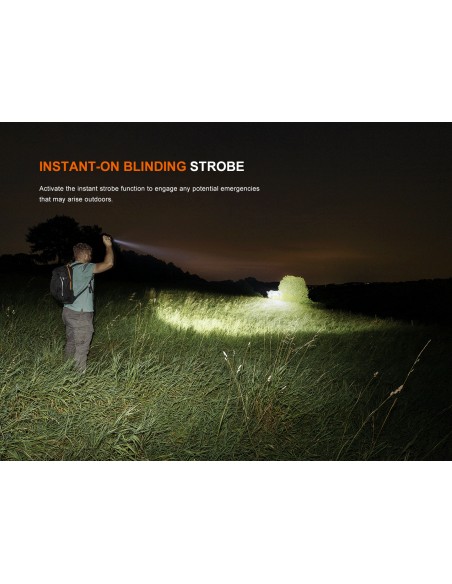 Linterna Fenix LD45R - 2800 lúmenes. Interruptor electrónico avanzado