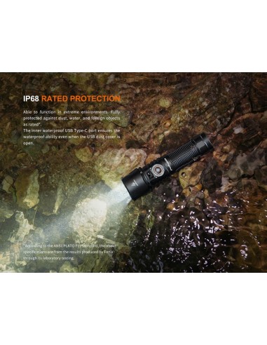 Linterna Fenix LD45R - 2800 lúmenes. Interruptor electrónico avanzado