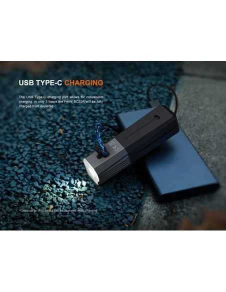 Linterna para Bicicleta Fenix BC22R - 1400 lúmenes