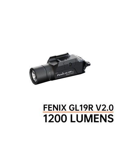 Linterna Táctica Fenix GL19R V2.0 - 1200 lúmenes recargable