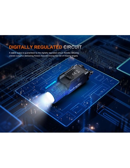 Linterna Táctica Fenix GL19R V2.0 - 1200 lúmenes recargable