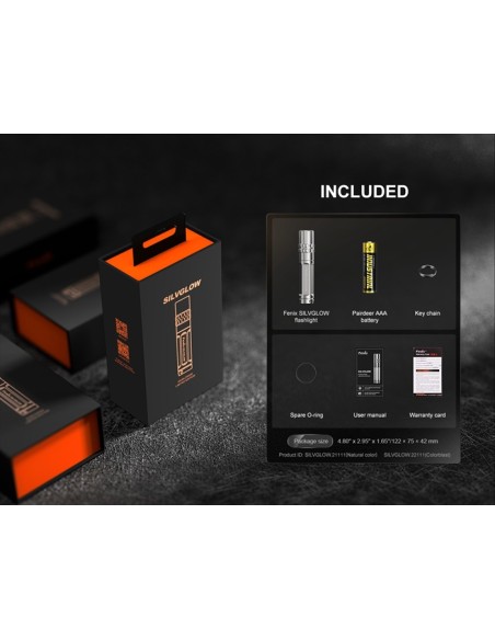 Fenix Silvglow Natural - 100 lúmenes (Edición limitada)