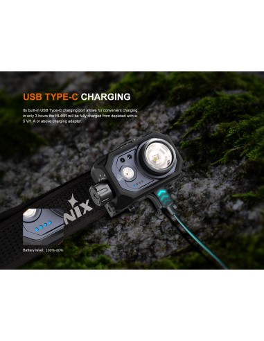 Frontal Fénix HL45R - 1000 Lúmenes