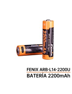 Batería Fenix ARB-L14-2200U - 2200 mAh Recargable con USB Tipo C
